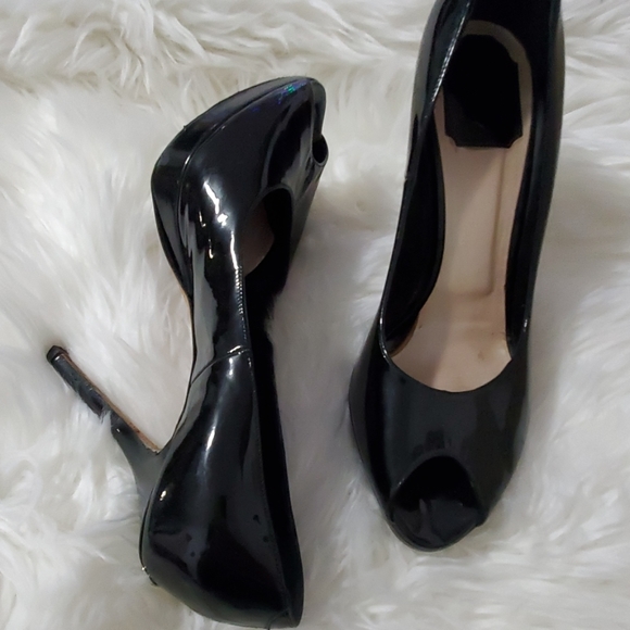 CHRISTIAN DIORBlack Patent Leather Miss Dior - Picture 6 of 7